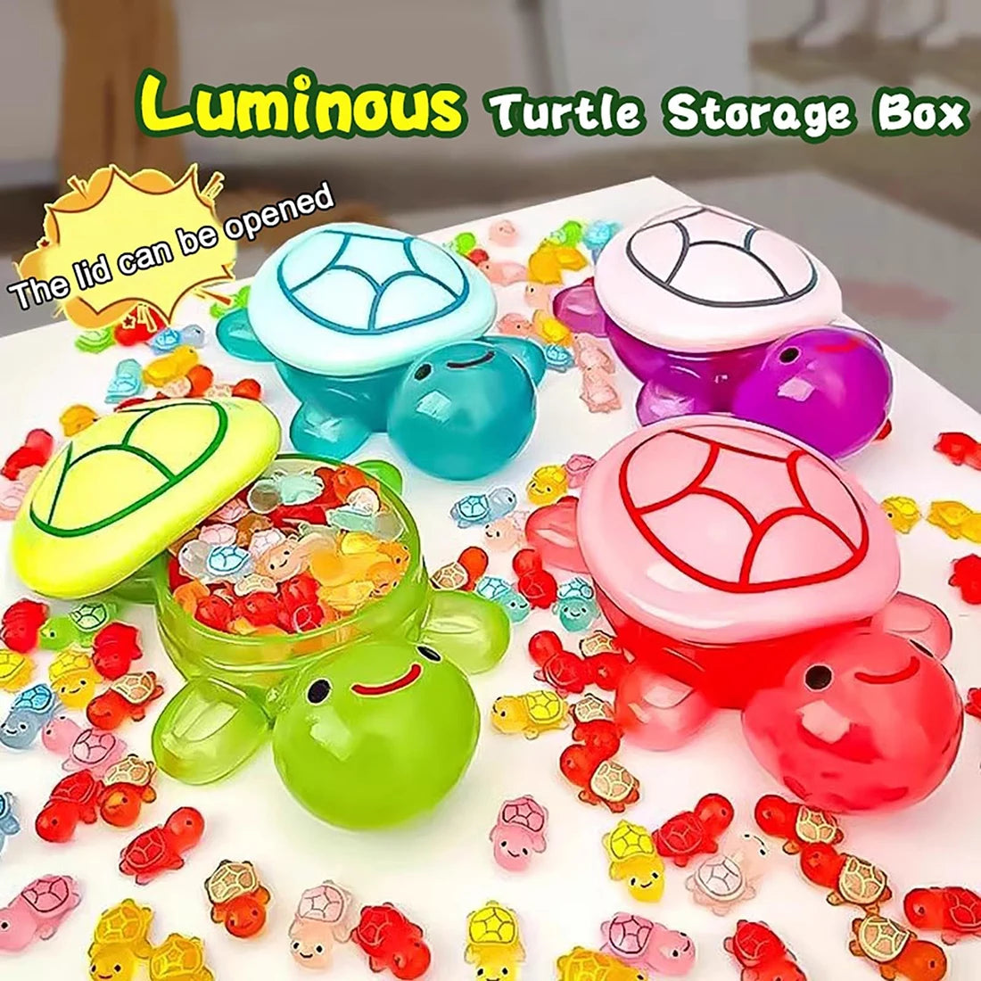 Glowing Turtle Storage Box