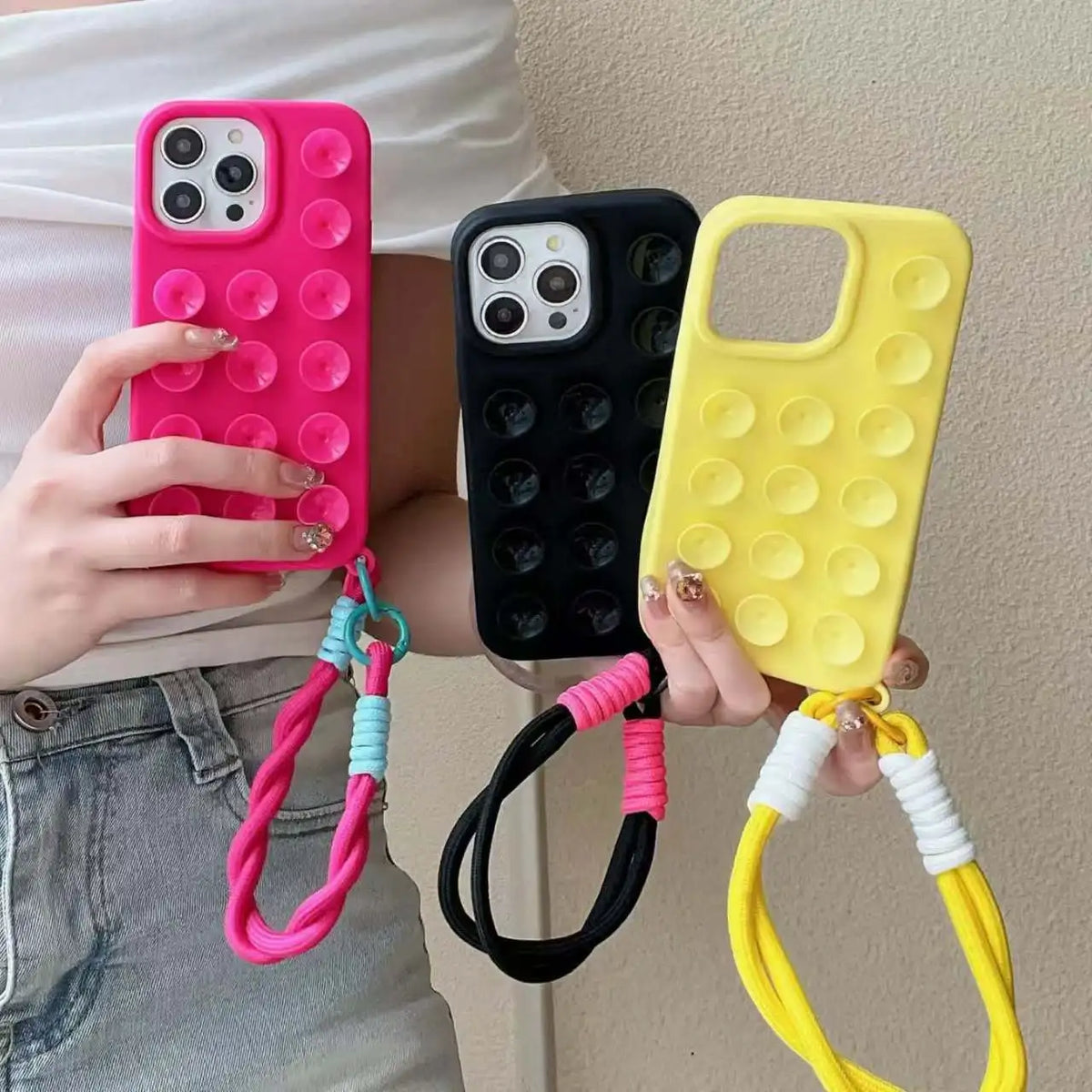 Macaron Lanyard Case