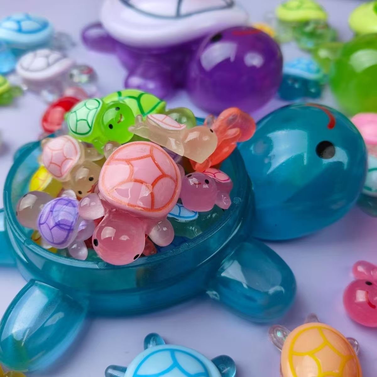 Glowing Turtle Touch Toy