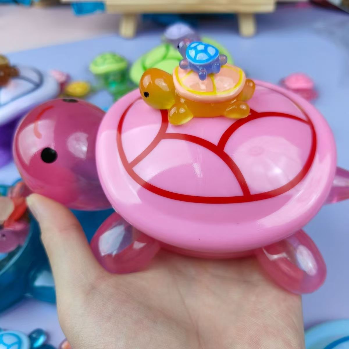 Glowing Turtle Touch Toy