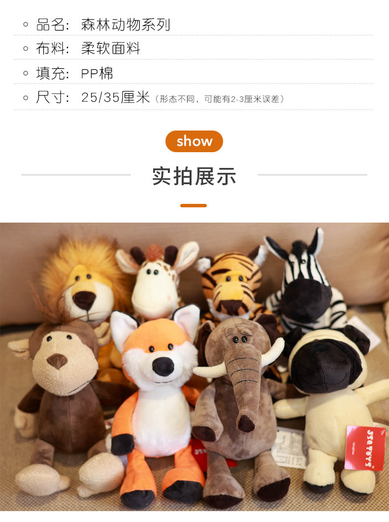 Forest Animal Plush Toy