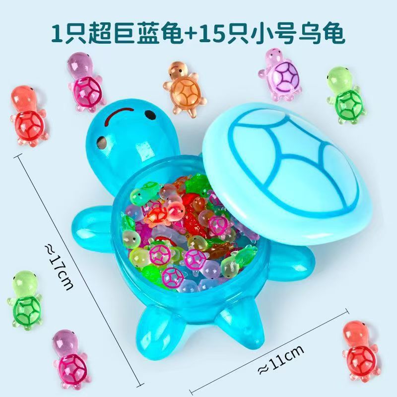 Glowing Turtle Touch Toy