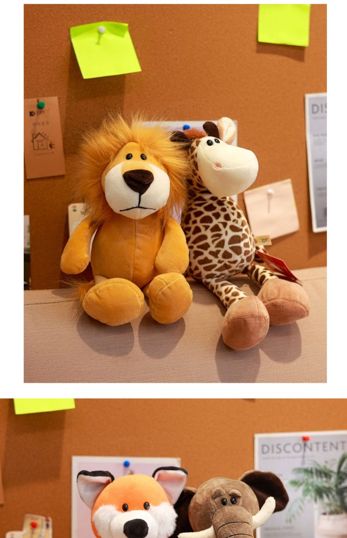 Forest Animal Plush Toy