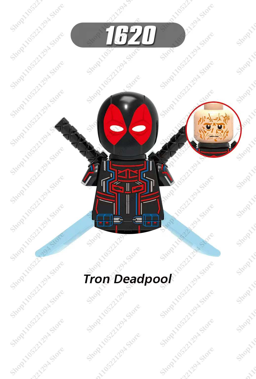 Superhero Building Blocks Toy