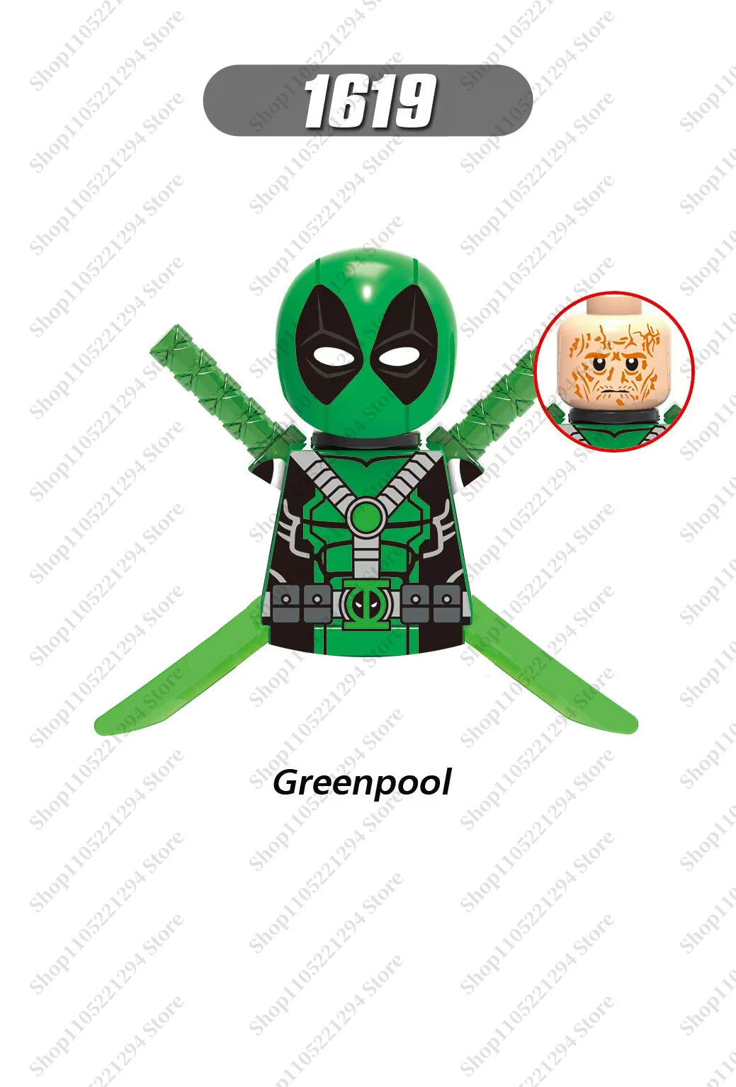Superhero Building Blocks Toy