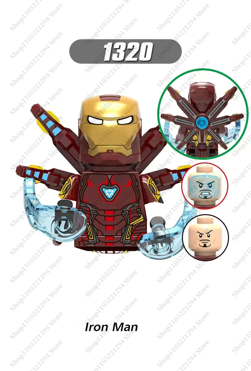 Superhero Building Blocks Toy