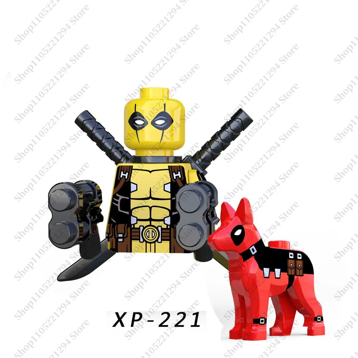 Superhero Building Blocks Toy