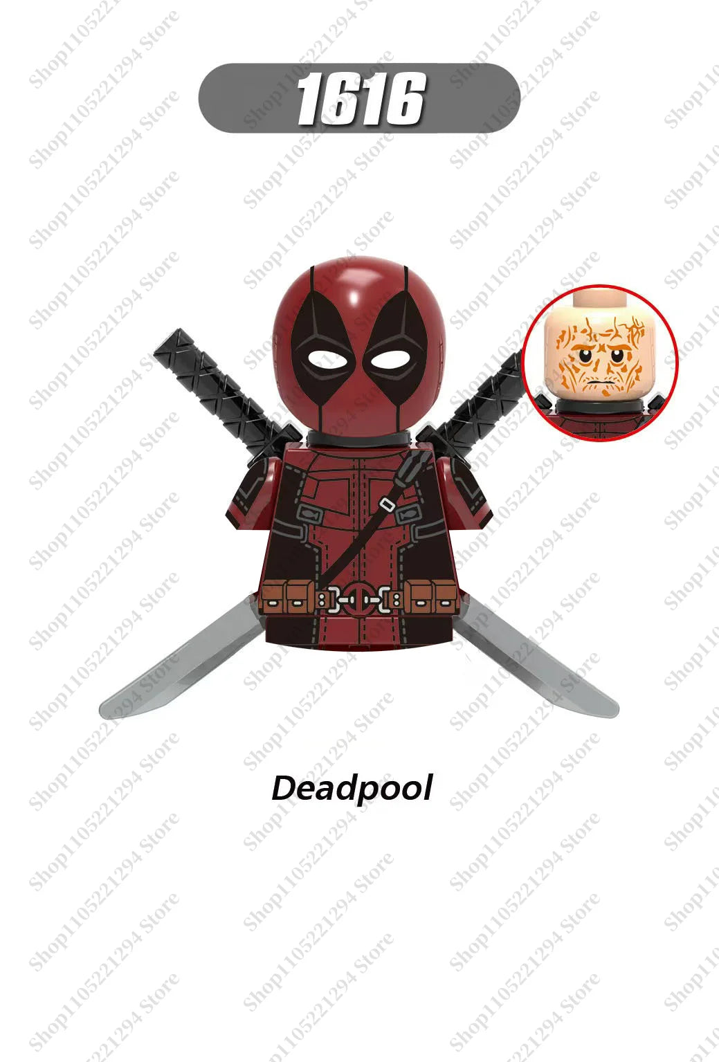Superhero Building Blocks Toy