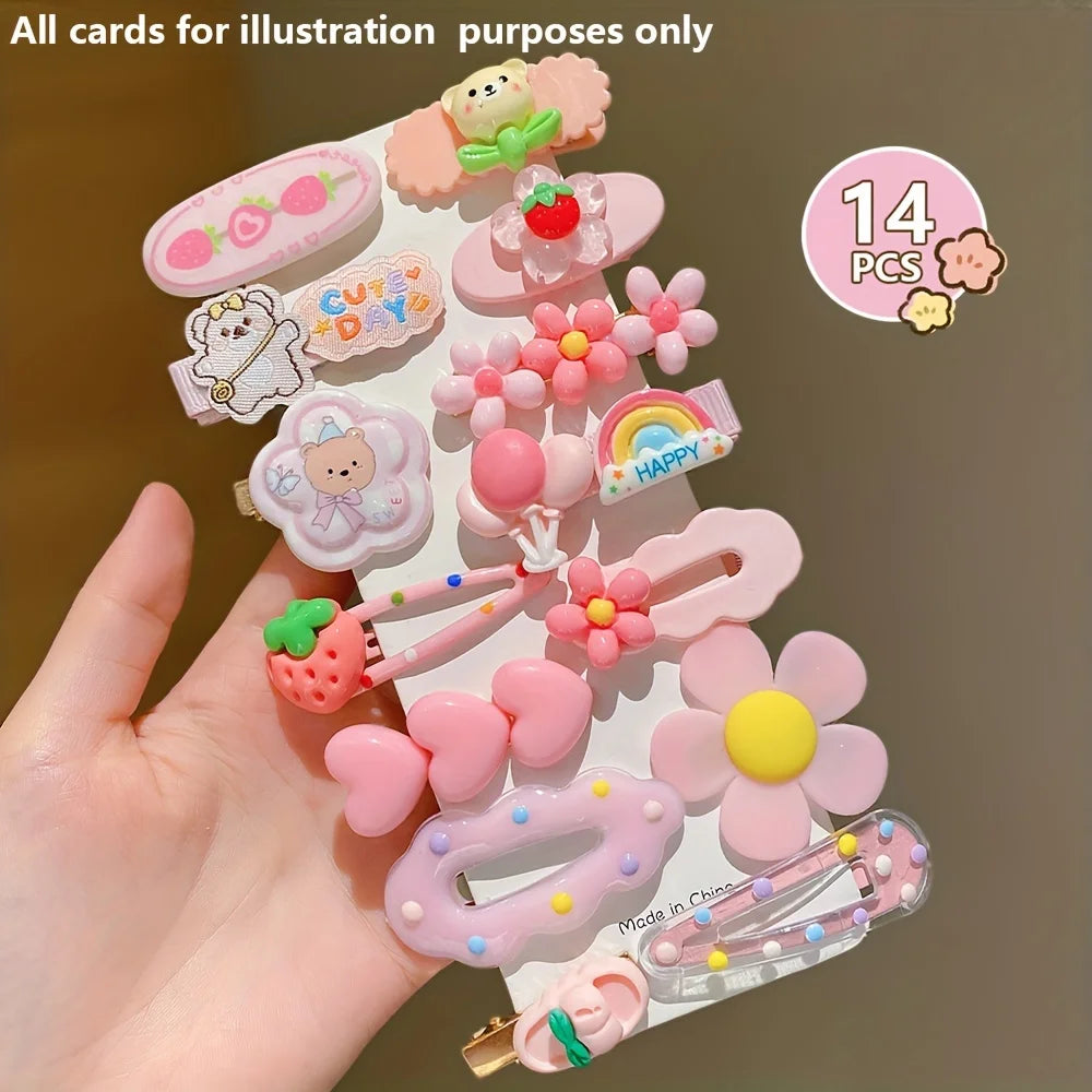 Sweet Pink Hairpin Set