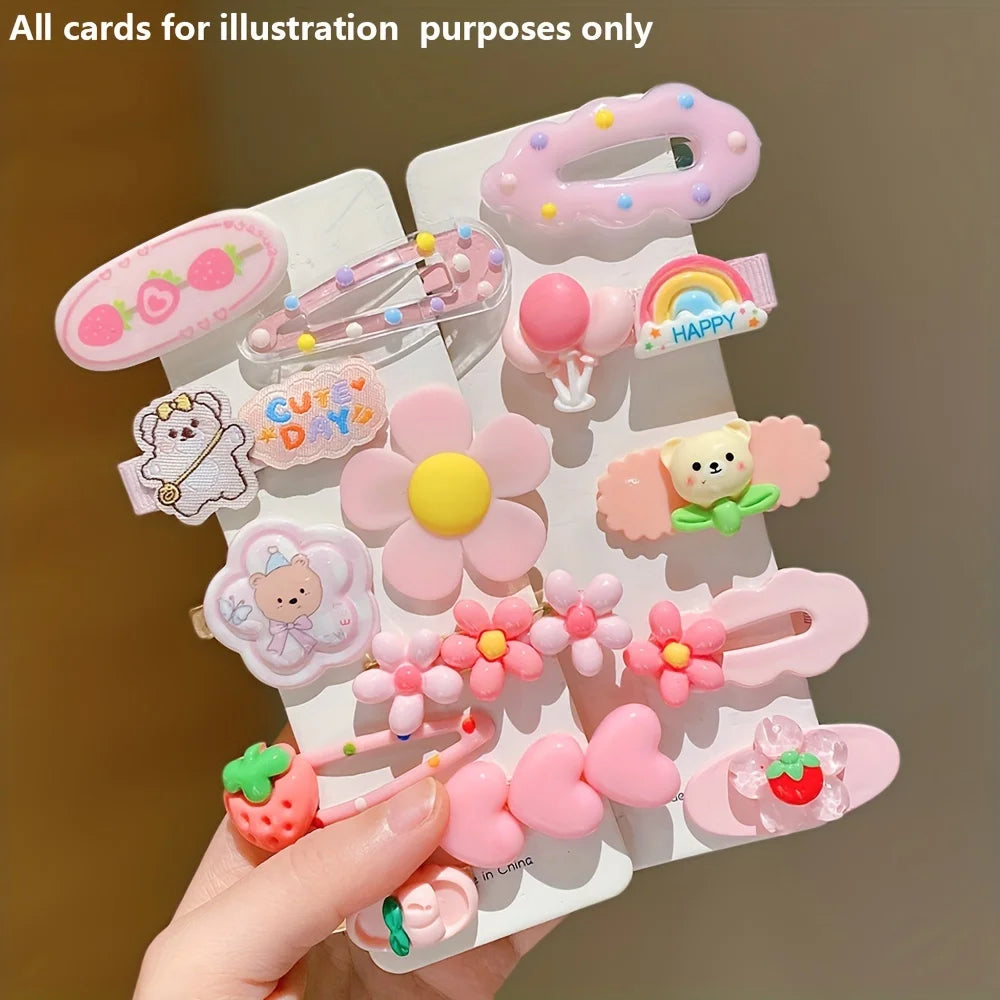 Sweet Pink Hairpin Set
