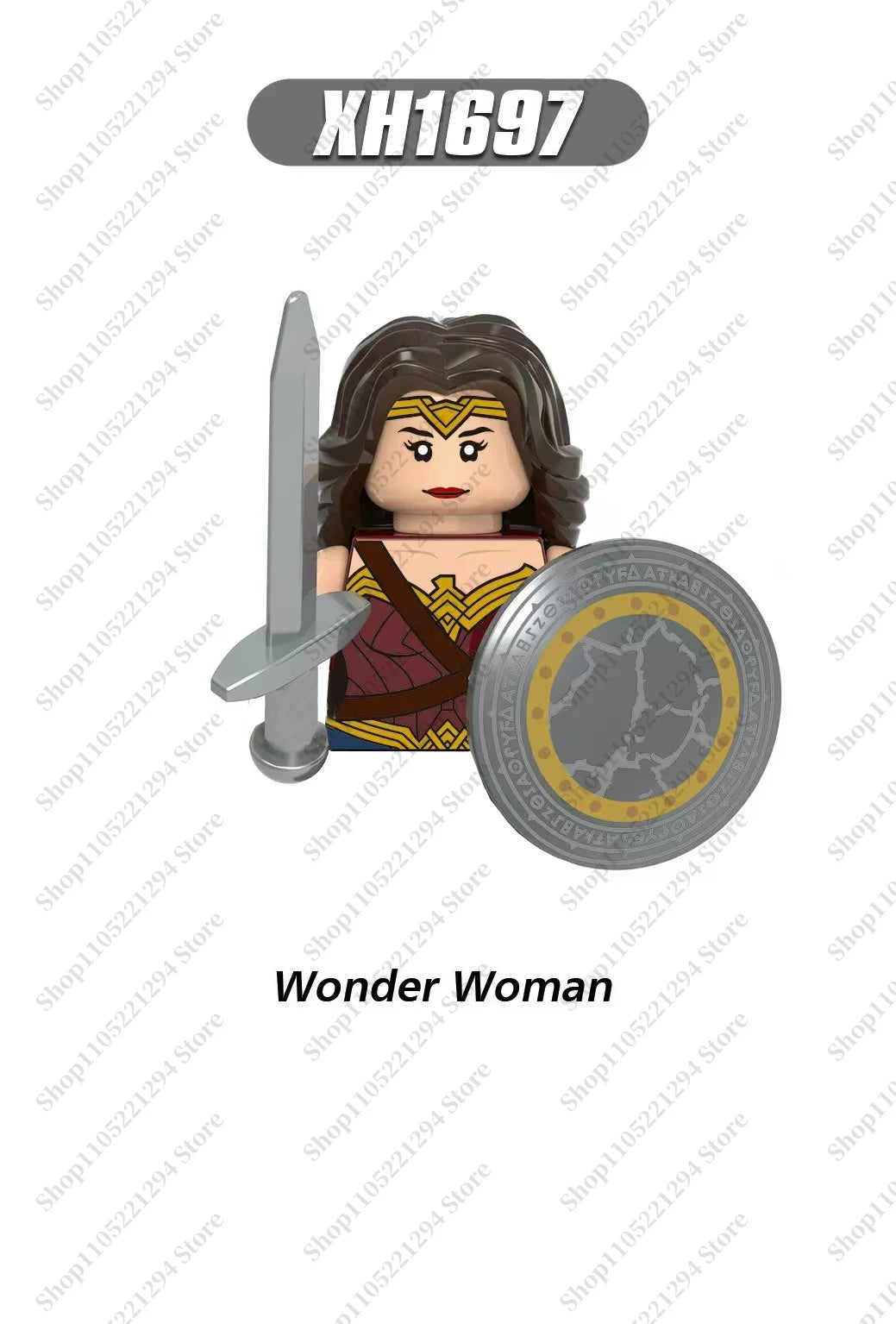 Superhero Building Blocks Toy